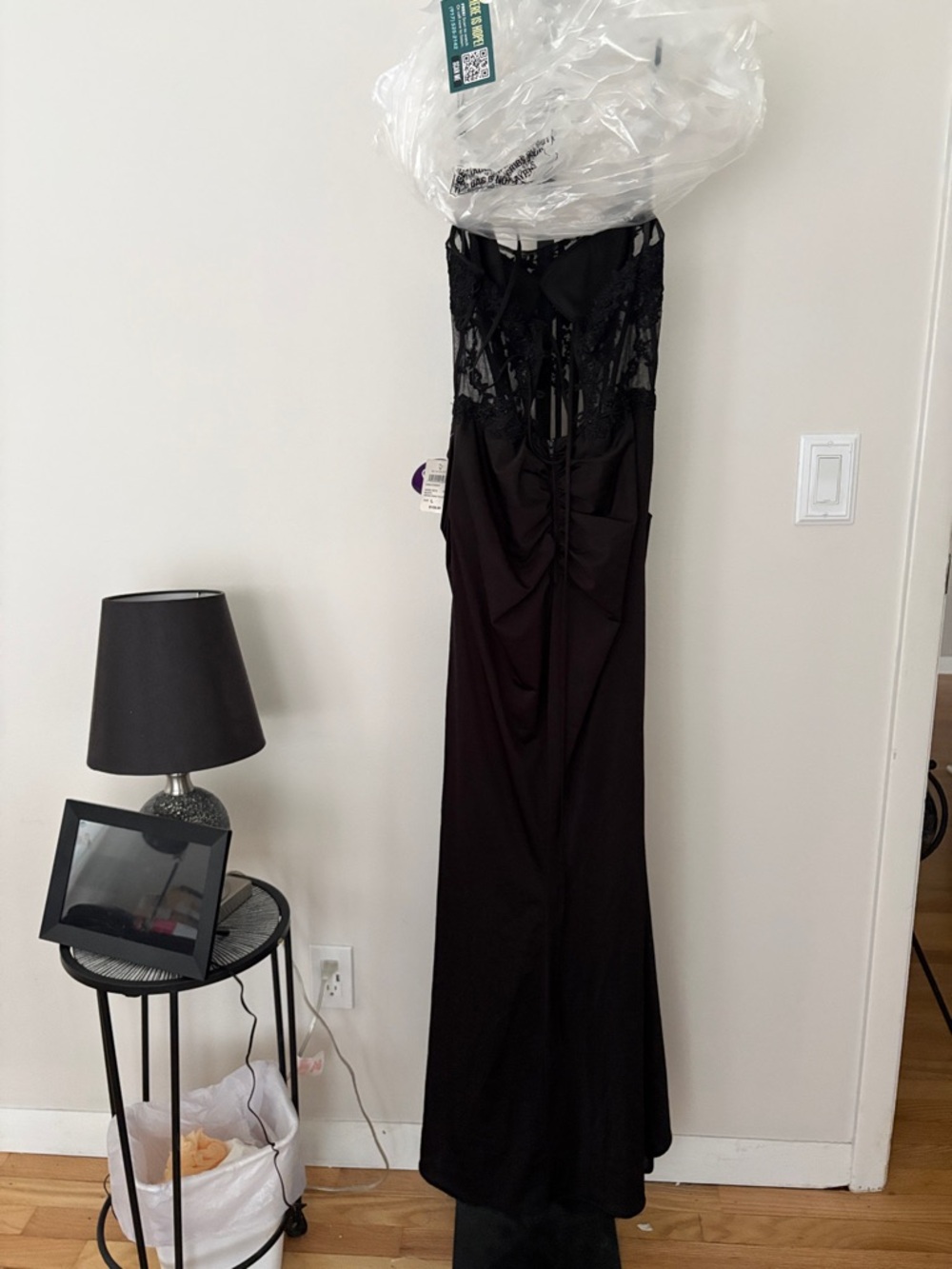 Windsor Black Lace Bodice Maxi Dress - Picture 2 of 5